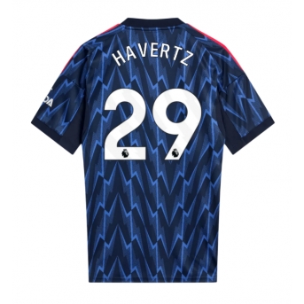 Arsenal Kai Havertz #29 Maglia Gara Trasferta Repliche 2025-26 Maniche Corte